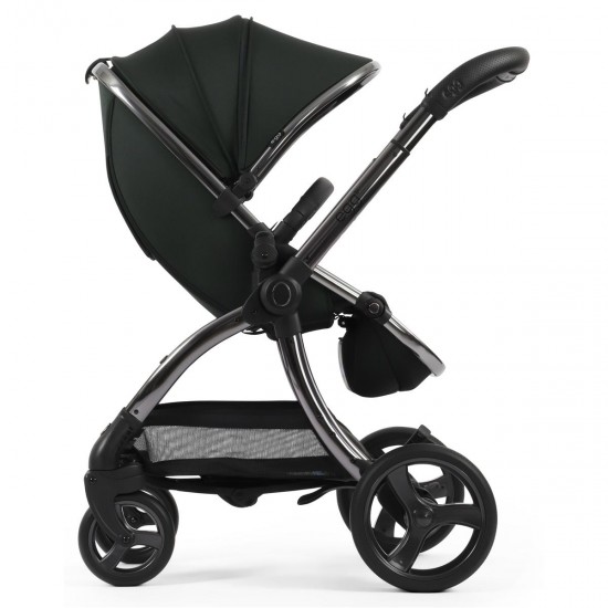 egg 3 Luxury Shell i Size Travel System Bundle Black Olive